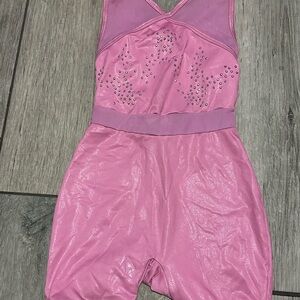 Cat & Jack Pink Sparkle Bodysuit